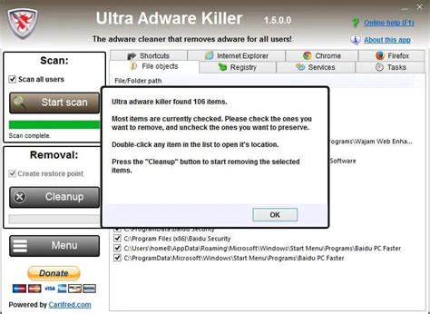 Ultra Adware Killer for Windows